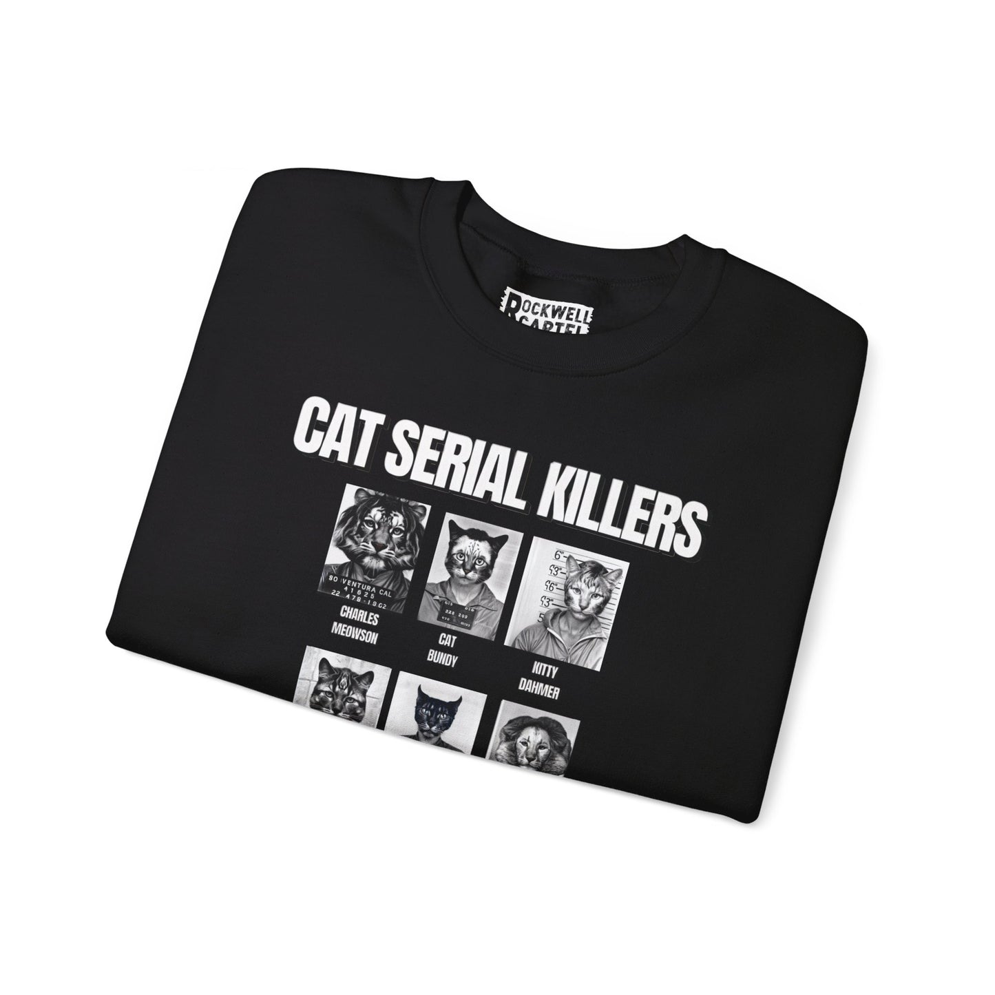 Cat Serial Killers NL Unisex Heavy Blend™ Crewneck Sweatshirt