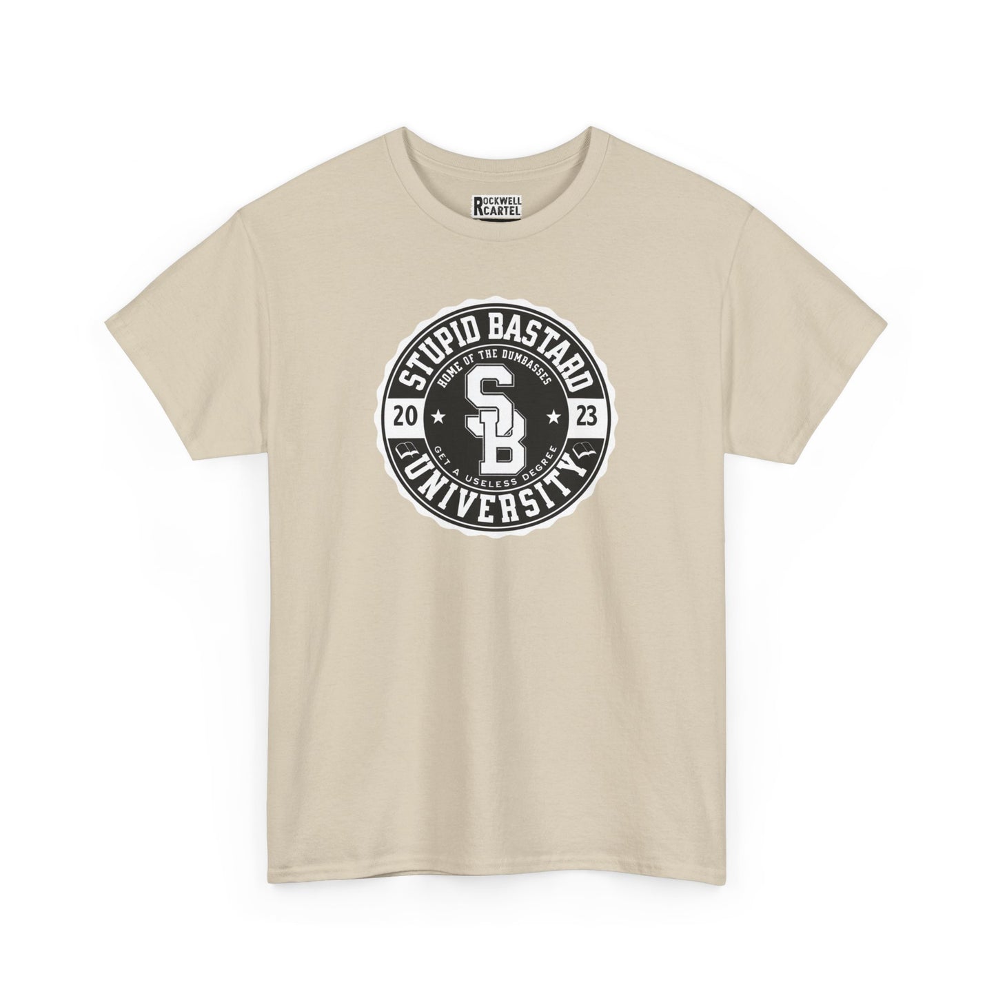 Stupid Bastard University NL Unisex Heavy Cotton Tee