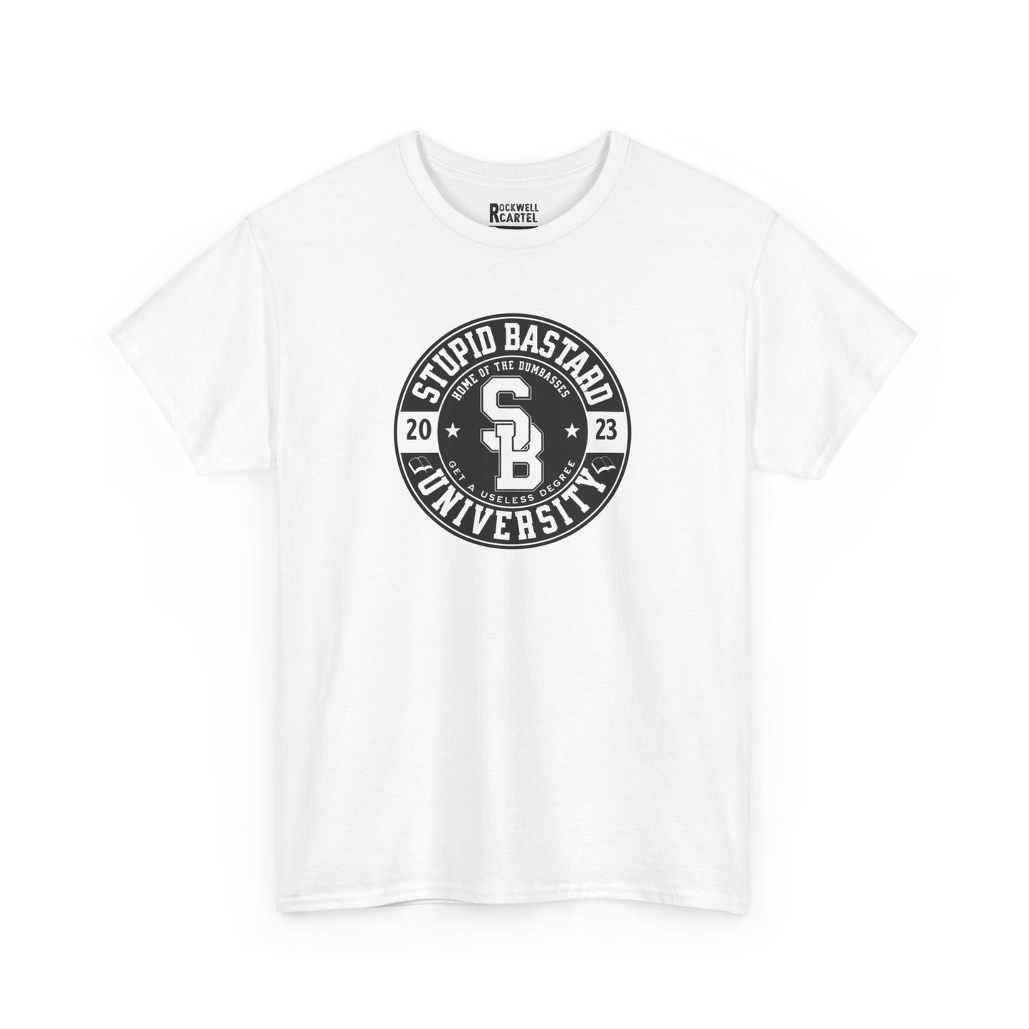 Stupid Bastard University NL Unisex Heavy Cotton Tee