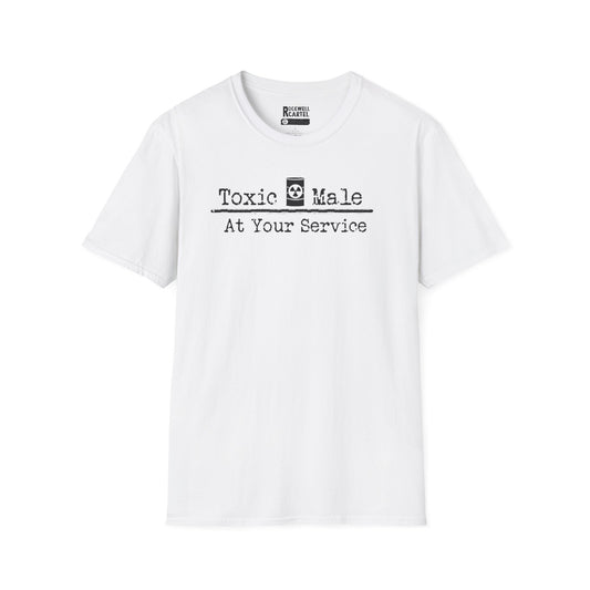 Toxic Male: At Your Service NL Unisex Softstyle T-Shirt