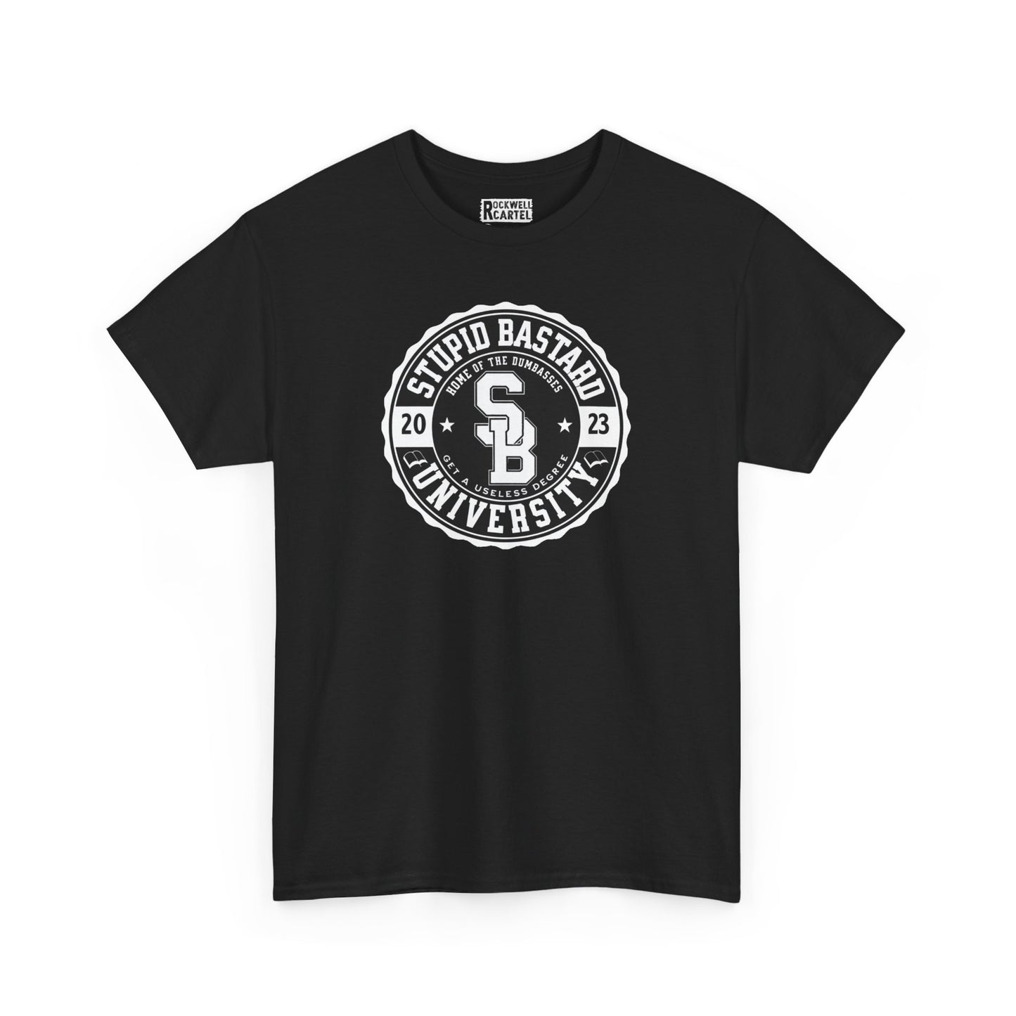 Stupid Bastard University NL Unisex Heavy Cotton Tee