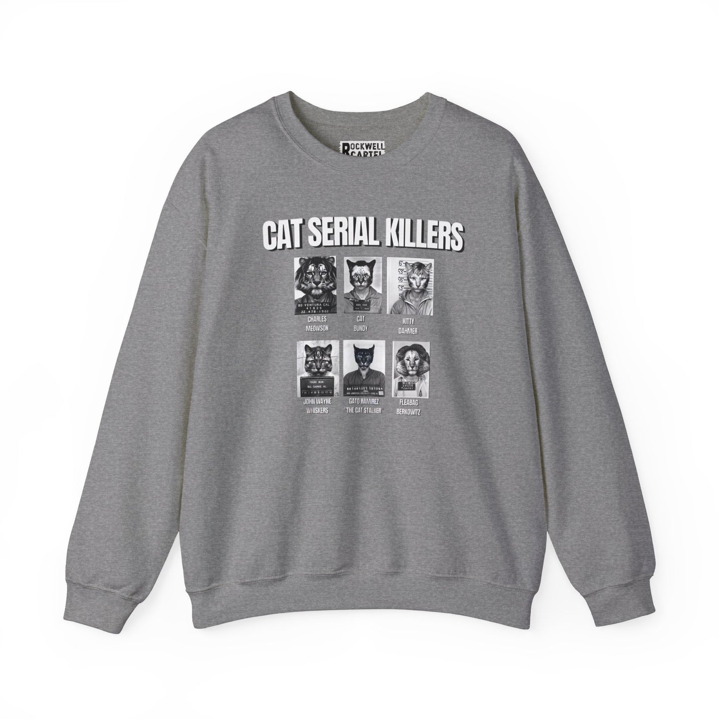 Cat Serial Killers NL Unisex Heavy Blend™ Crewneck Sweatshirt