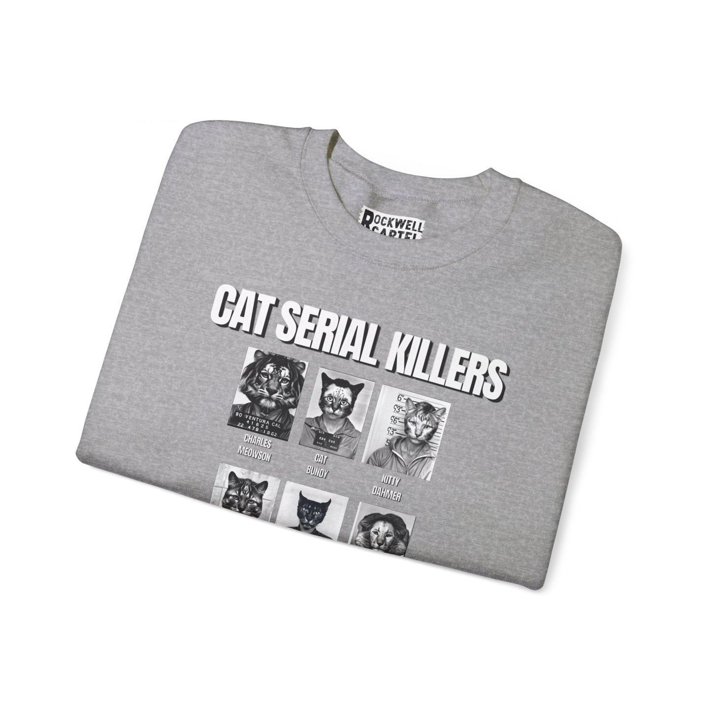 Cat Serial Killers NL Unisex Heavy Blend™ Crewneck Sweatshirt