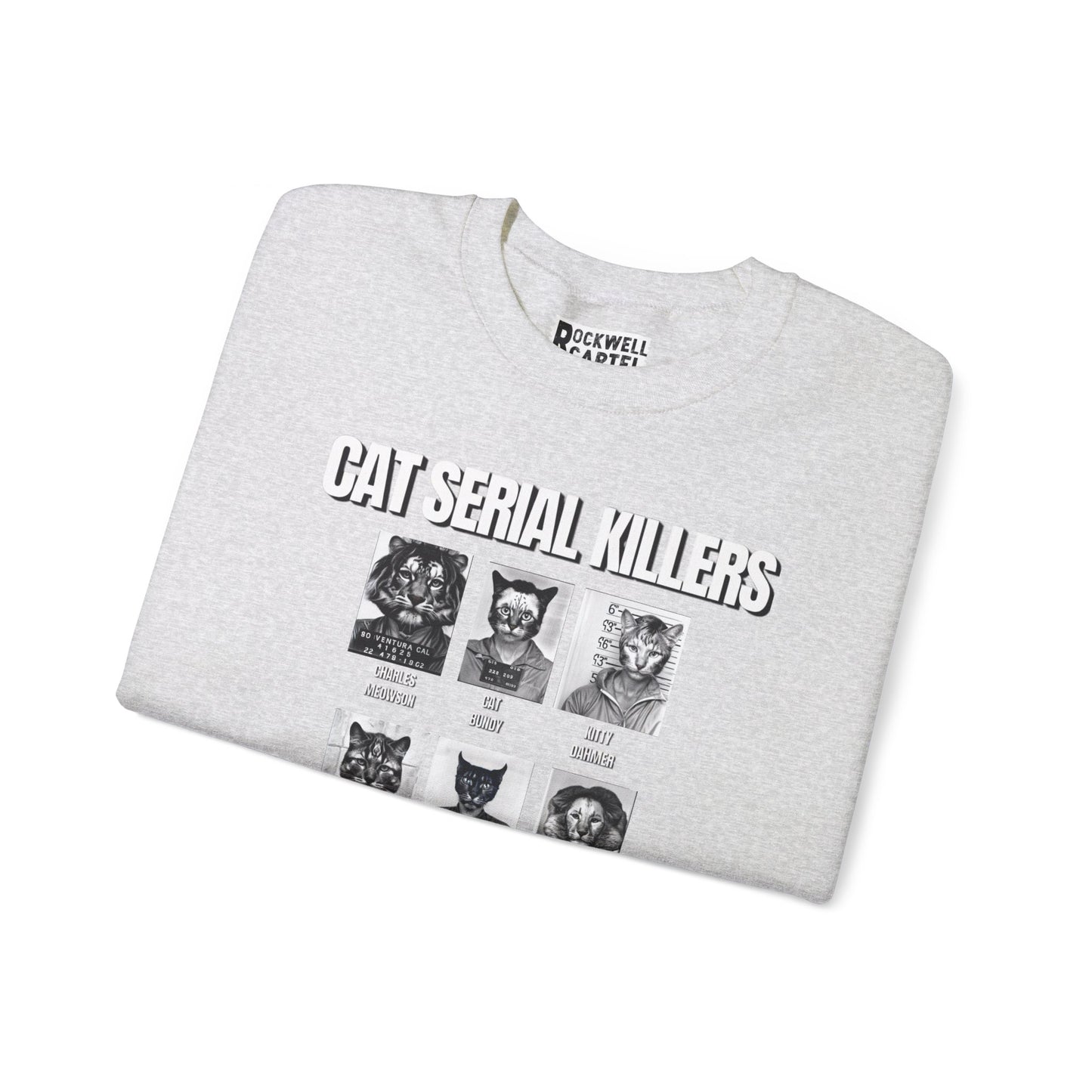 Cat Serial Killers NL Unisex Heavy Blend™ Crewneck Sweatshirt