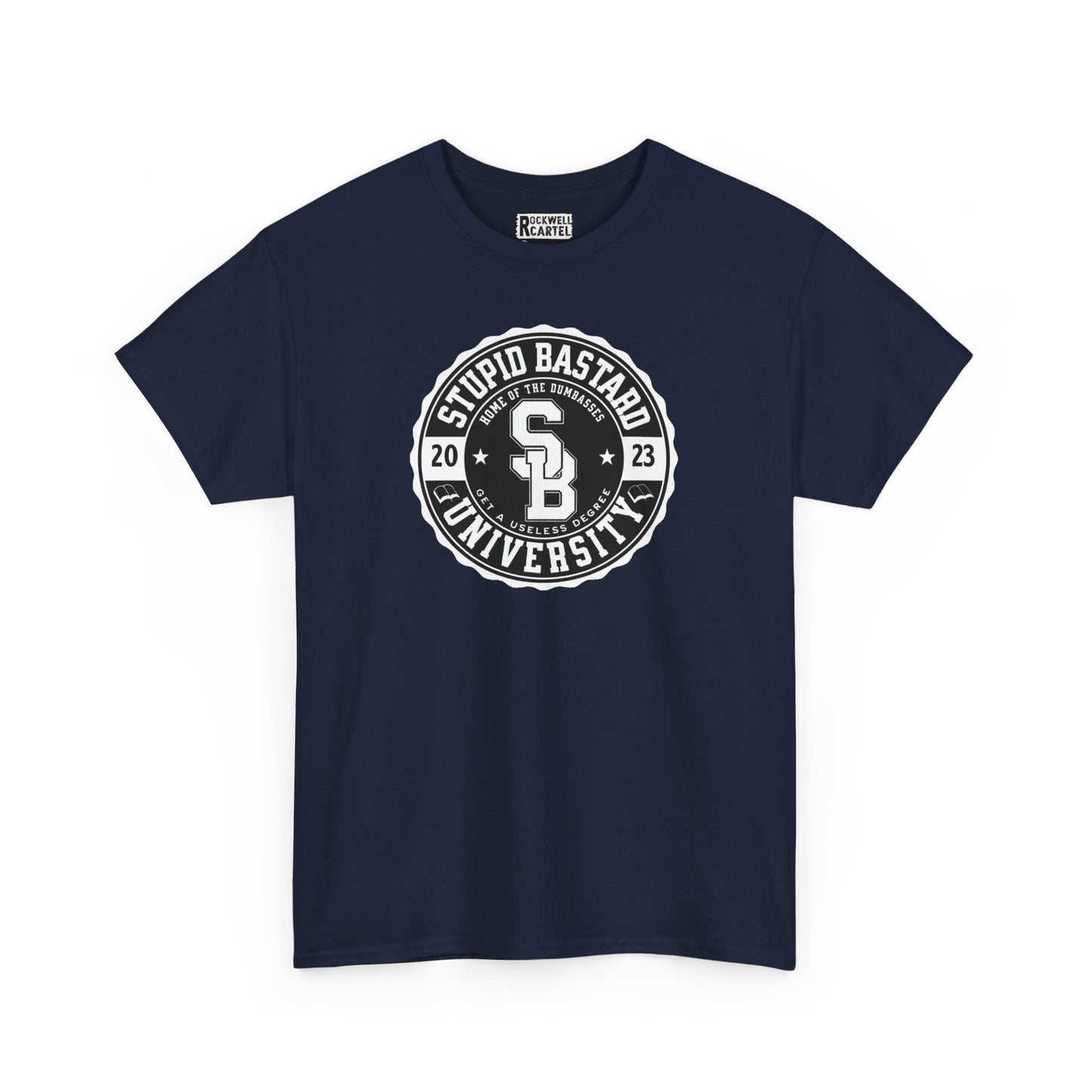 Stupid Bastard University NL Unisex Heavy Cotton Tee