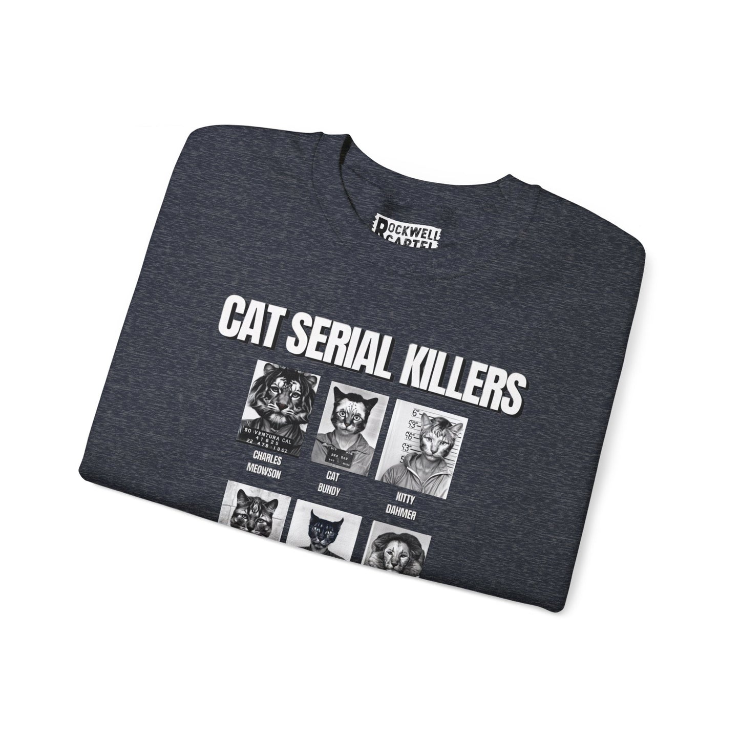 Cat Serial Killers NL Unisex Heavy Blend™ Crewneck Sweatshirt