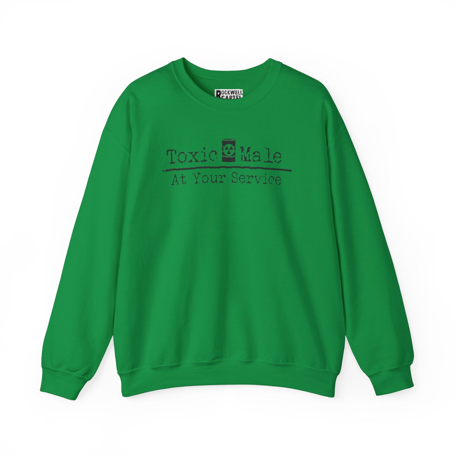 Toxic Male At Your Service NL Unisex Heavy Blend™ Crewneck Sweatshirt