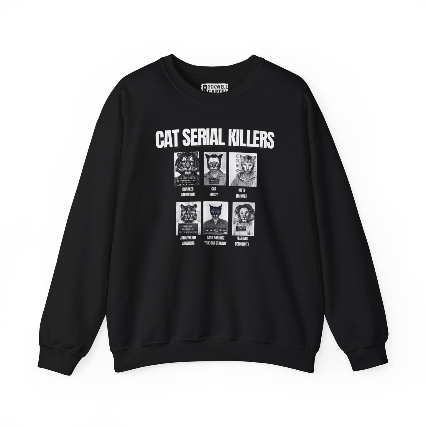 Cat Serial Killers NL Unisex Heavy Blend™ Crewneck Sweatshirt