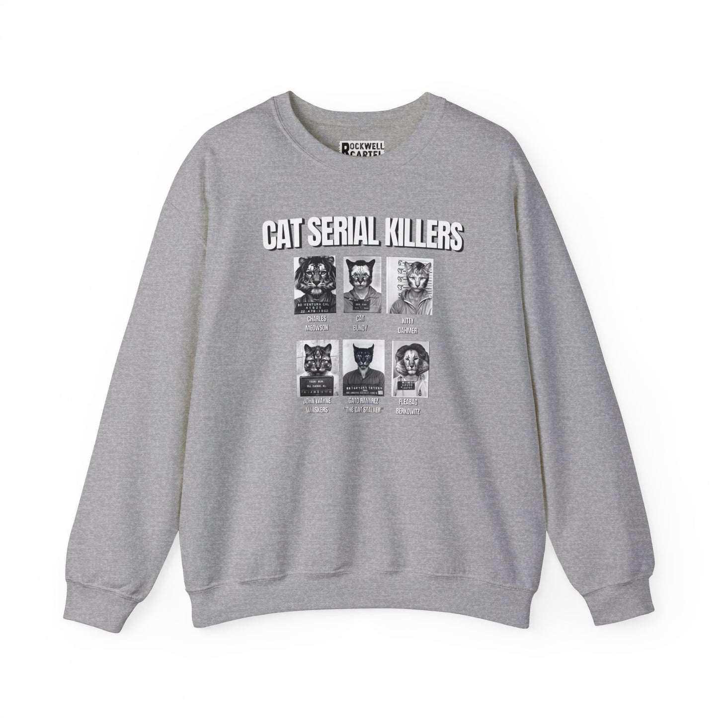 Cat Serial Killers NL Unisex Heavy Blend™ Crewneck Sweatshirt