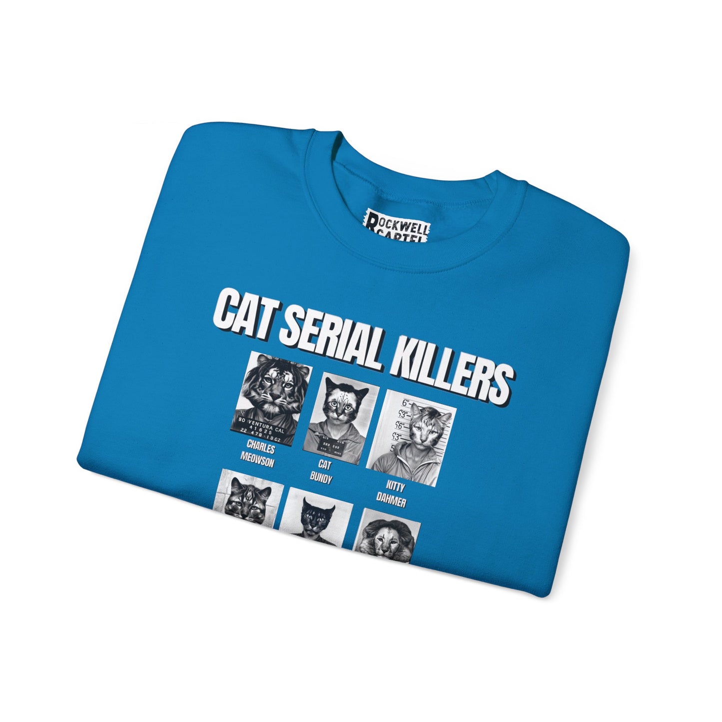 Cat Serial Killers NL Unisex Heavy Blend™ Crewneck Sweatshirt